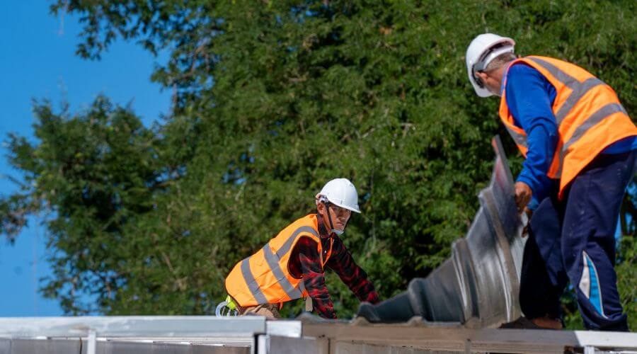 Professional metal roof installation in Stirum, ND